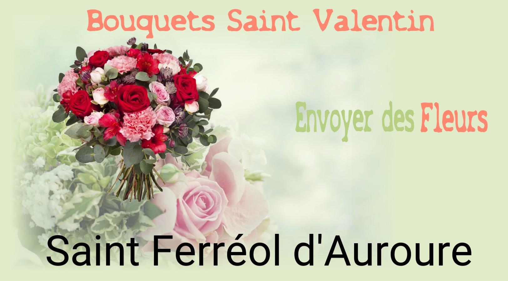 Roses de Saint-Valentin livrées à Saint-Ferréol-d'Auroure